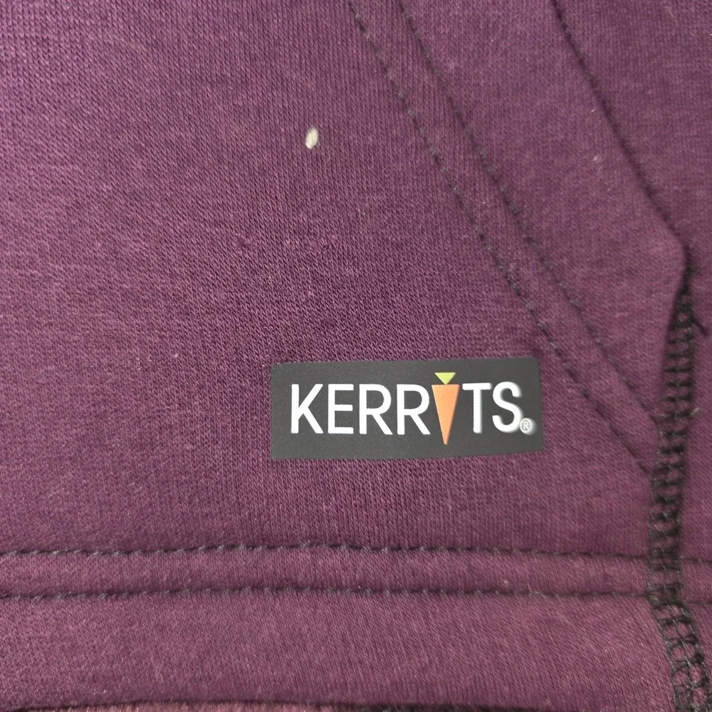Kerrits‎ Kids Horse Sense Fleece Hoodie Size XL Blackberry Raisin Color